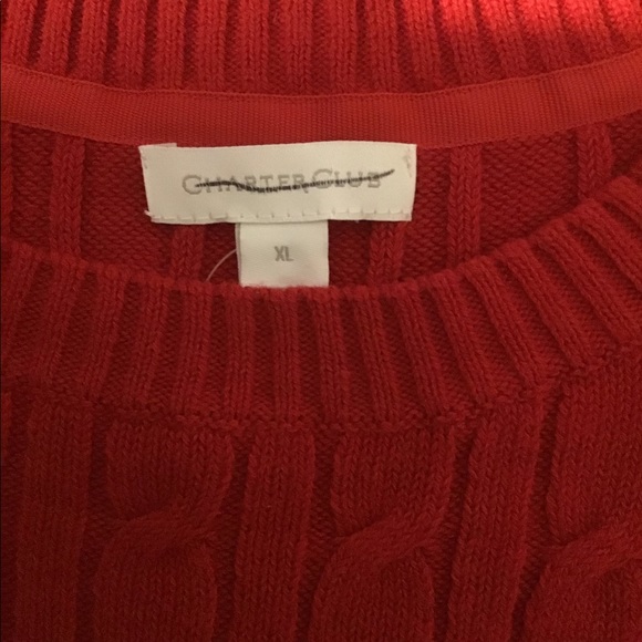 Charter Club Core Table Sweater (NWT) - Picture 6 of 9